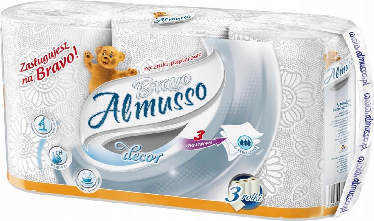 ALMUSSO kuchynské utierky 3 ks