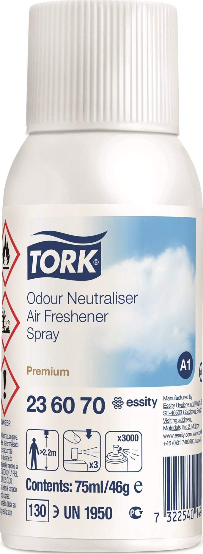 TORK Air-Fresh A1 neutralizér zápachu 75 ml