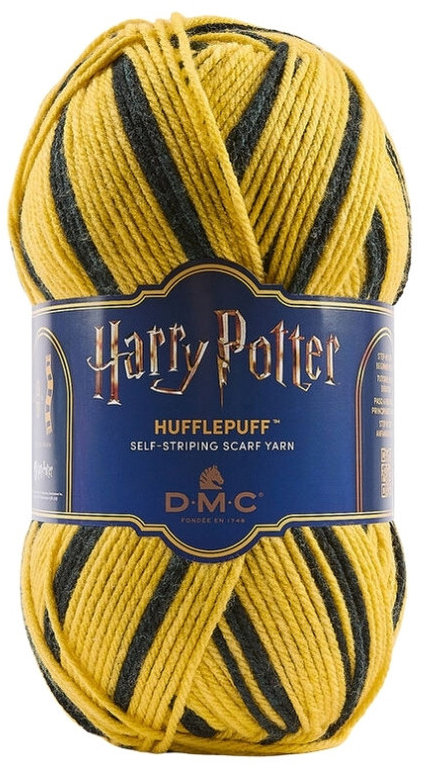 DMC priadza samovzorovacia na upletenie šálu Harry Potter Bifľomor, 300 g