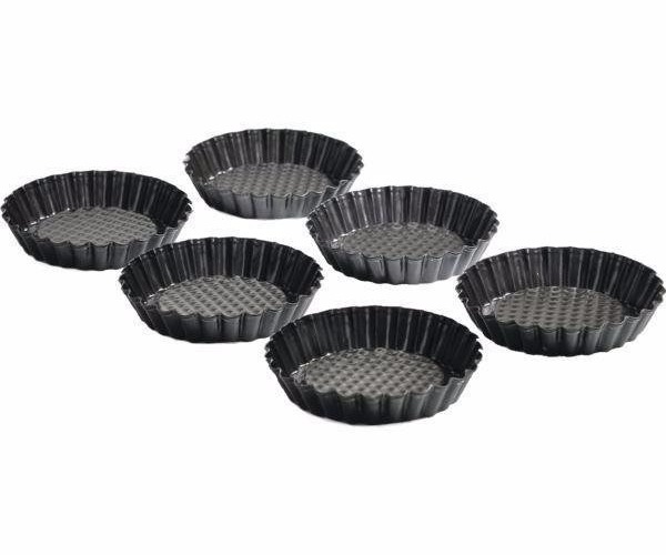 Zenker Forma na koláčik tartaletka 10 cm 6 ks