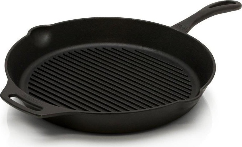 Petromax GP30 Grilovacia liatinová panvica s rukoväťou 30 cm