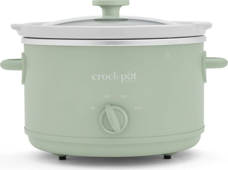 Crockpot Pomalý hrniec 4,3 l, zelený, manuálny