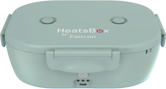 Faitron HeatsBox GO Light inteligentný ohrievací obedový box na batériu, zelený
