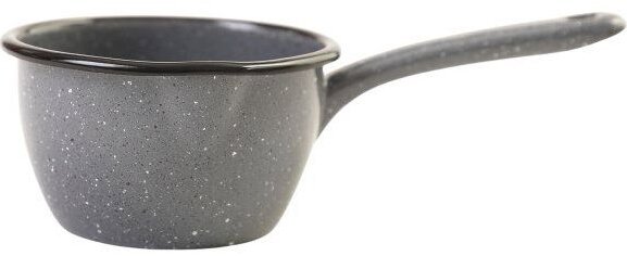Metalac Kámen, kónická smaltovaná rajnica s lievikom a rúčkou 12 cm, 0,7 l