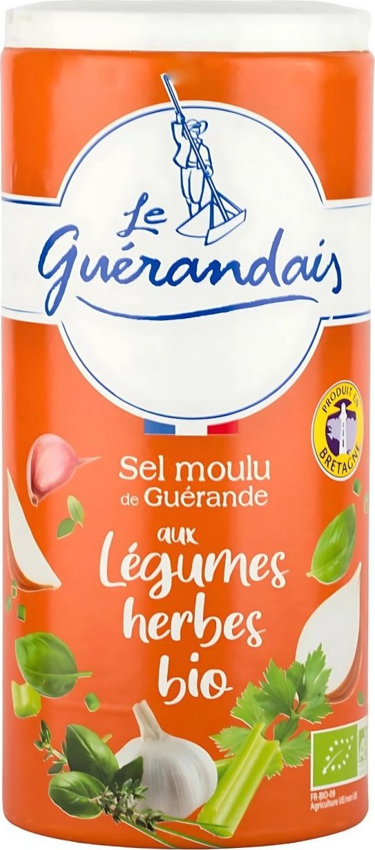 Le Guérandais Morská soľ s bio zeleninou