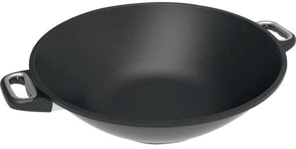 AMT Gastroguss Liatinová panvica wok 36 cm, vhodná na indukciu