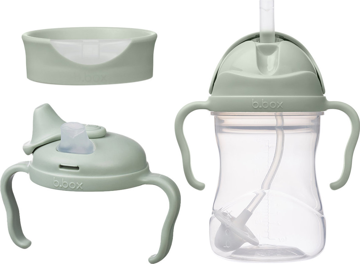 b.box Univerzálna súprava na pitie 3 v 1 240 ml zelená
