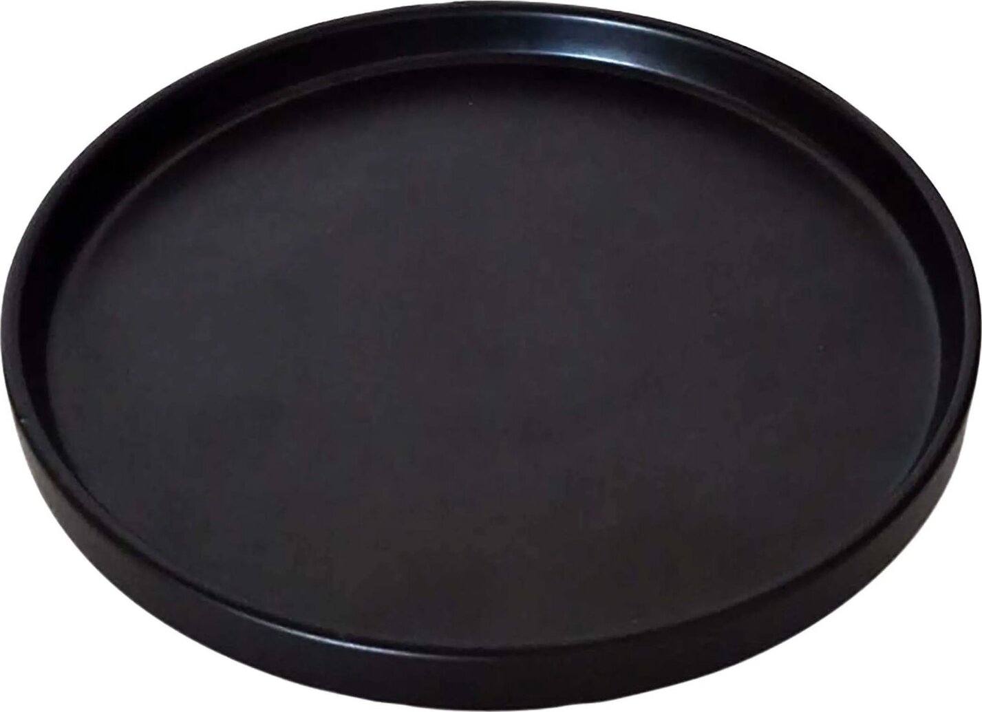 KITCHISIMO Jedálenský keramický tanier 26 cm, čierny mat