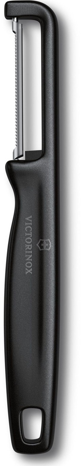 Victorinox Škrabka Iota s vrúbkovaným ostrím čierna