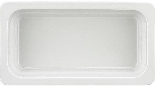SCHÖNWALD Gastronádoba 1/3 , 325 × 176 mm, v = 65 mm, biela, porcelán