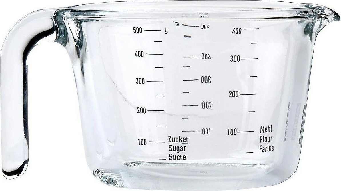 ZENKER Odmerka 500 ml, sklo