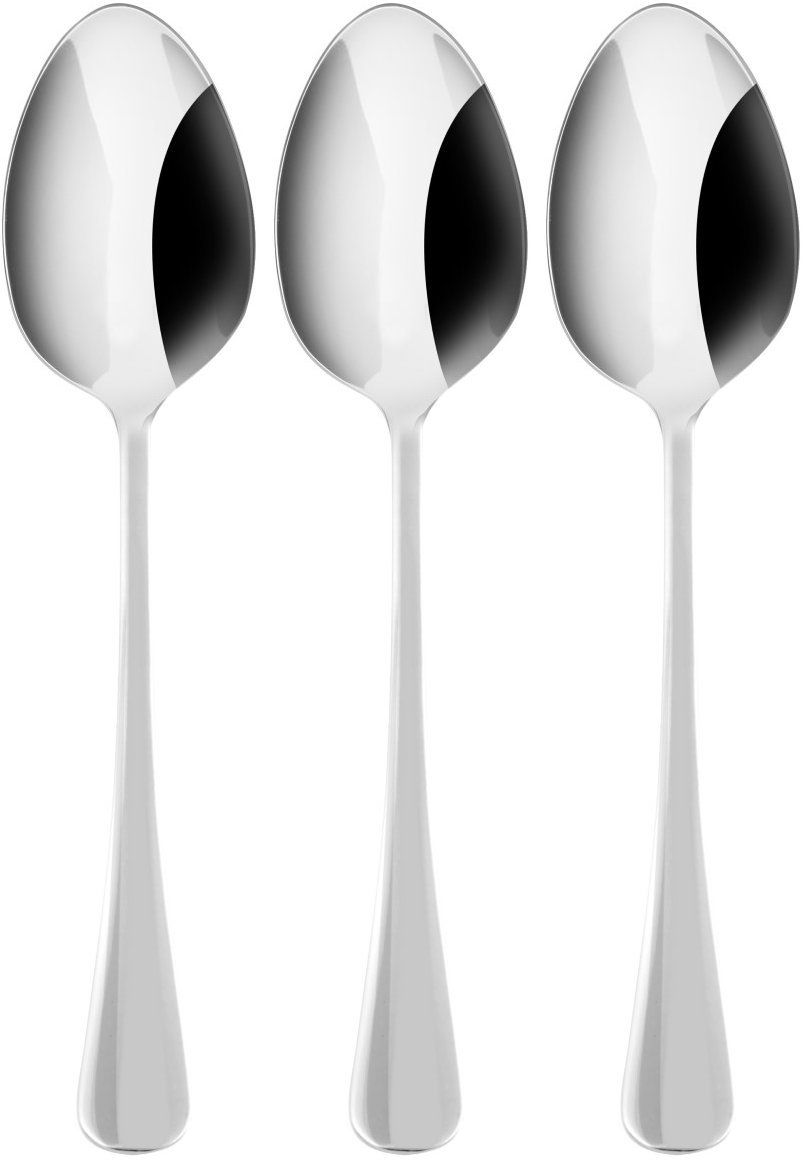 DuraHome – Lyžica polievková PARIS 3 ks, strieborná