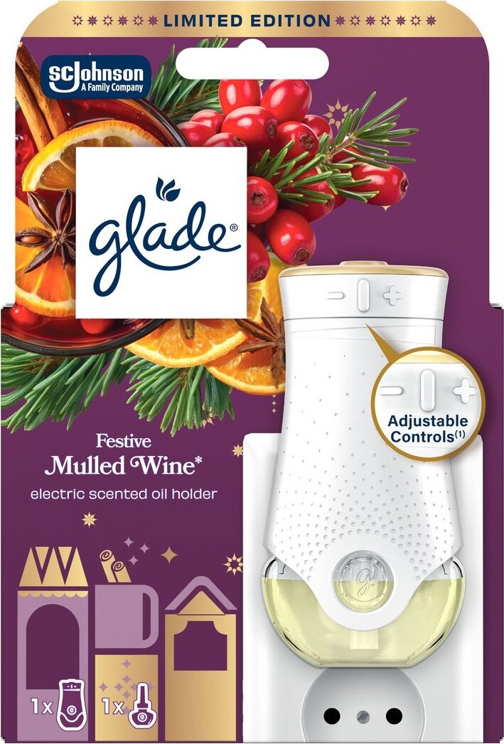 GLADE Electric Festive Mulled Wine 20 ml