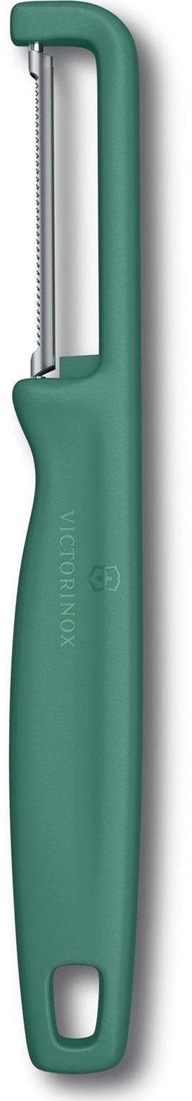Victorinox Škrabka Iota s vrúbkovaným ostrím zelená