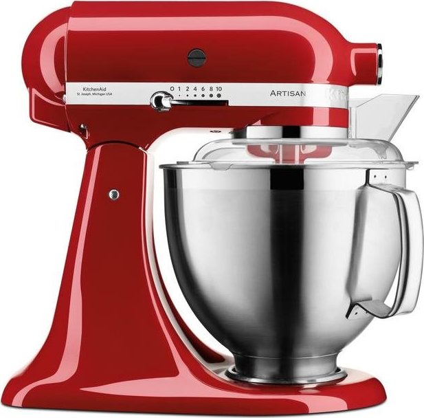 KitchenAid Artisan 5KSM185, kráľovská červená, 4,8 l