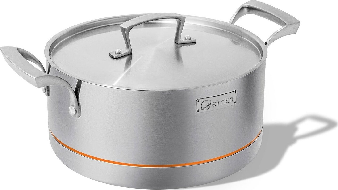 Elmich päťvrstvový antikorový hrniec Penta Copper s medeným jadrom 18 cm