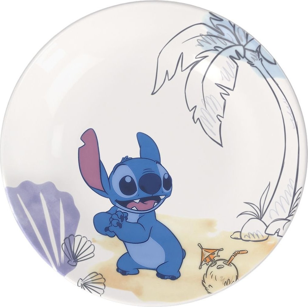 Detský plytký tanier z kolekcie DISNEY STITCH 21,5 cm