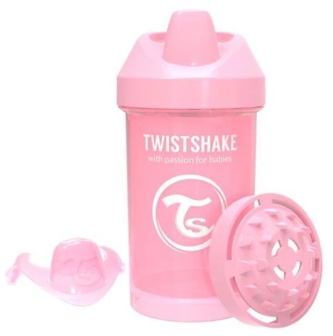 TWISTSHAKE Fľaša pre batoľatá 300 ml - ružová