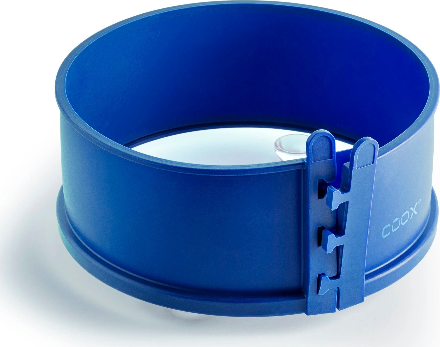 COOX Forma Spring priemer 18 cm so sklenenou základňou a nožičkami, modrá