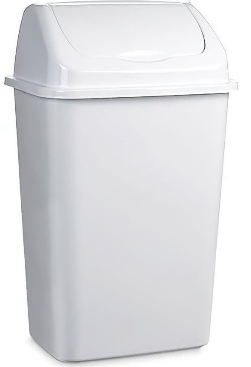 Plastic Forte kôš odpadkový 50 l výklopný Biely