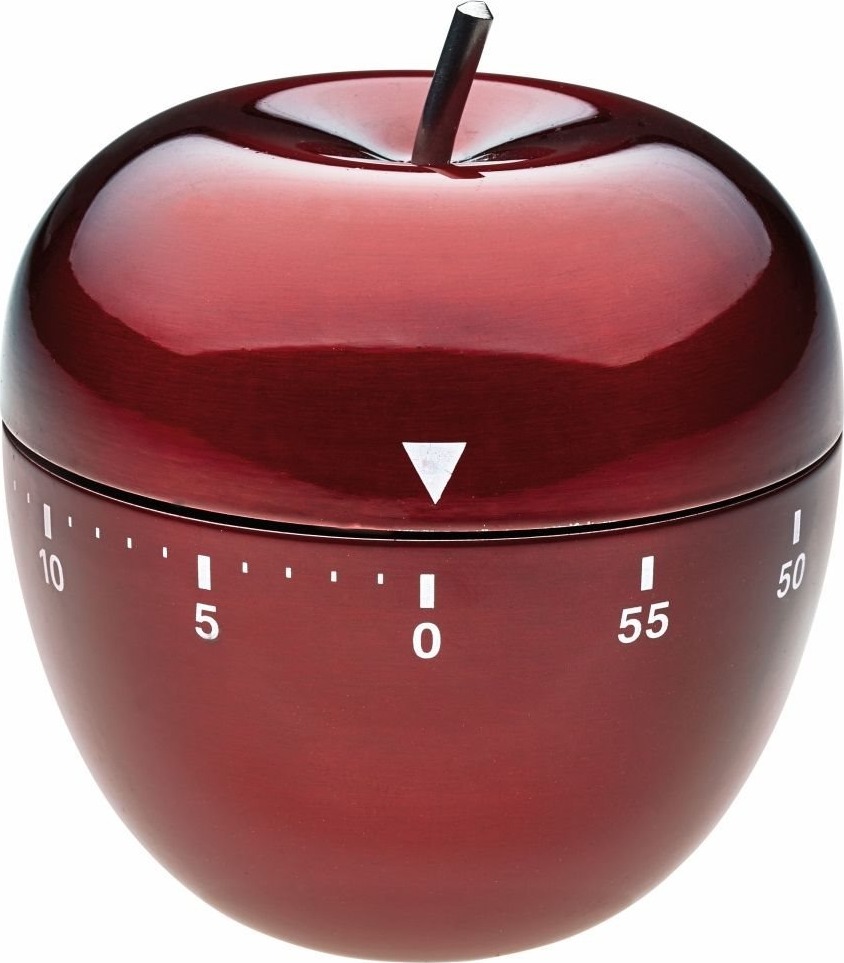 TFA Mechanická minútka TFA 38.1030.05 – jablko červené