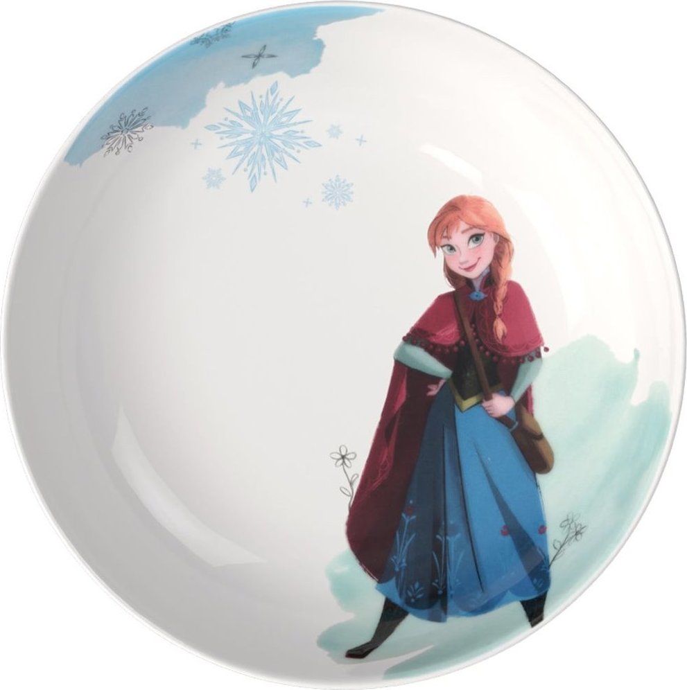 Detský hlboký tanier z kolekcie DISNEY FROZEN 370 ml