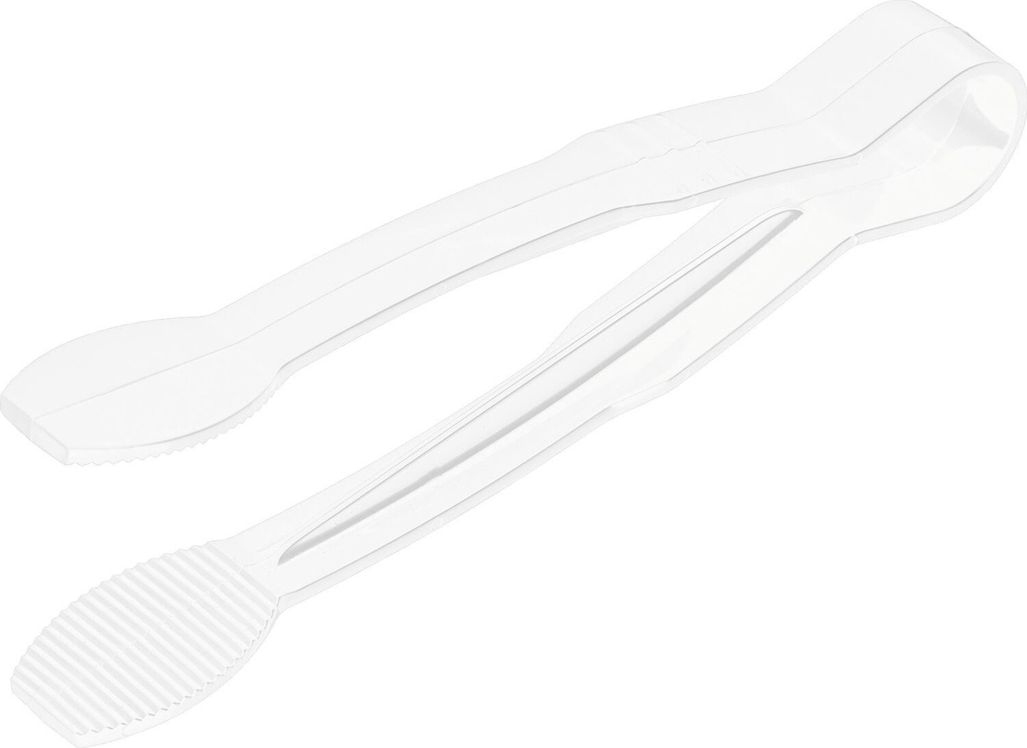 ARAVEN Bufetové kliešte ploché, polykarbonát 230 mm, biele
