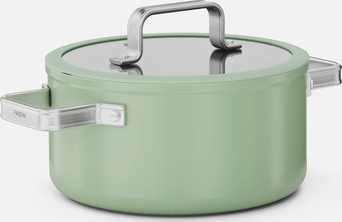 FABINI hrniec Meda 5.0 Standard 20 cm 2,6 l, šalviovo-zelený