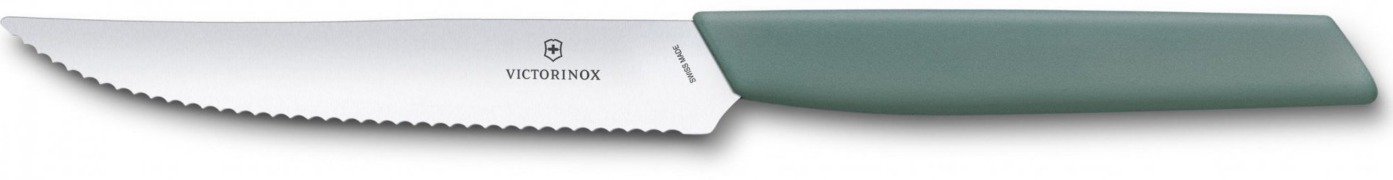 Victorinox Swiss Modern Steakový nôž 12 cm šalviovo zelený
