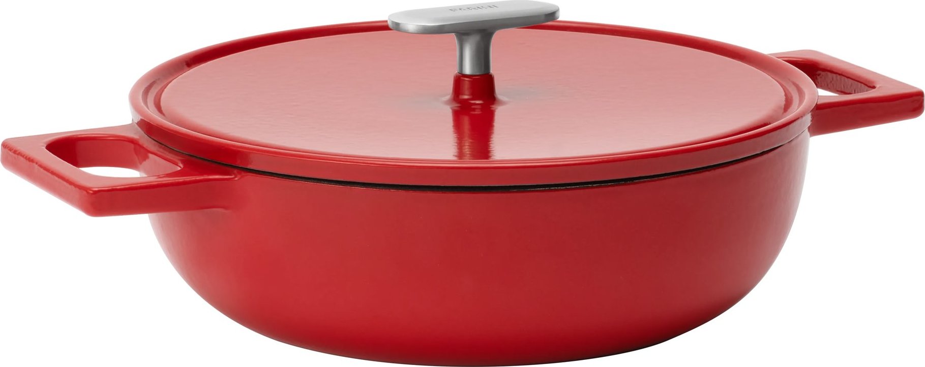 FABINI – Servírovací panvica tegame s pokrievkou Mattia 3.0 Standard 26 cm, lesklá červená