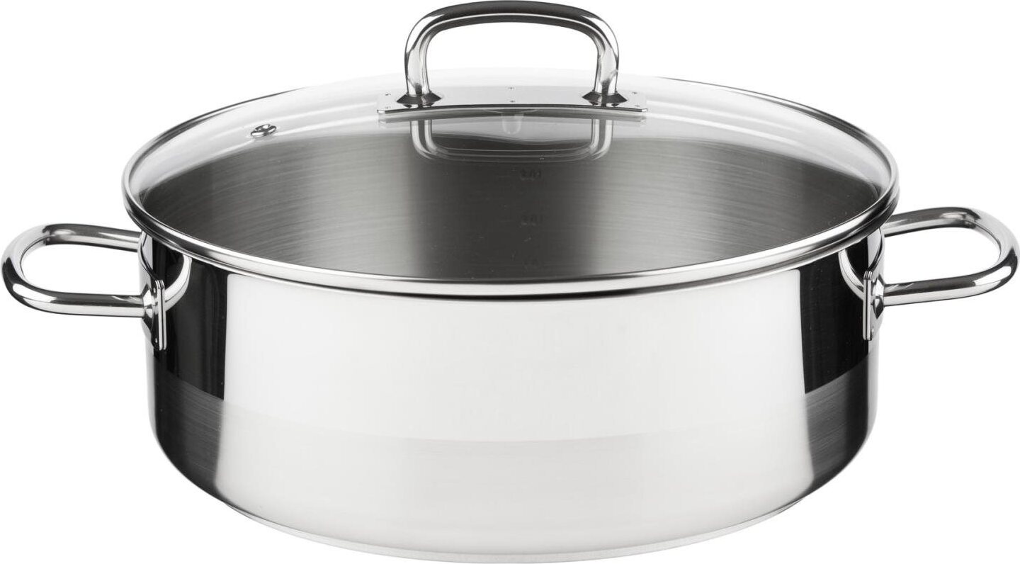 Kolimax Rajnica so sklenenou pokrievkou Professional 26 cm, 4,5 l