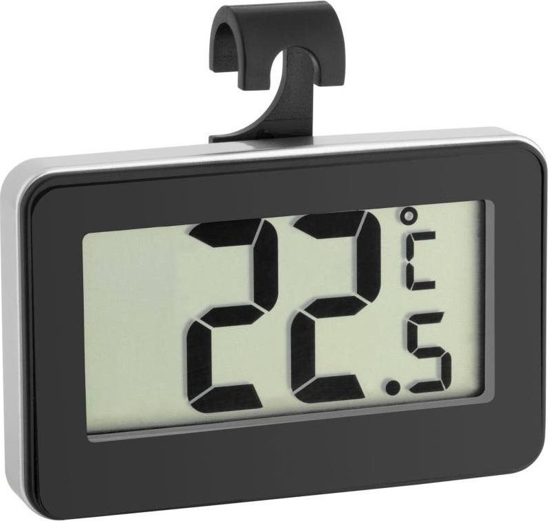 TFA Digitálny teplomer, čierny TFA 30.2028.01