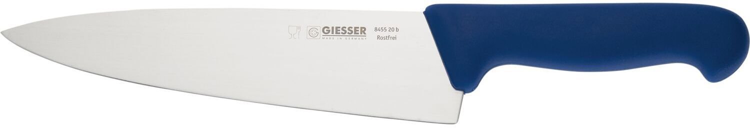 GIESSER Kuchynský nôž, dĺžka 335 mm, dĺžka čepele 200 mm, modrý
