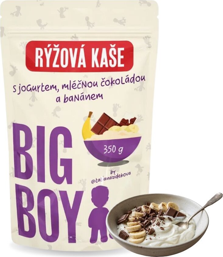 BIG BOY Ryžová kaša s jogurtom by Tatiana 350 g