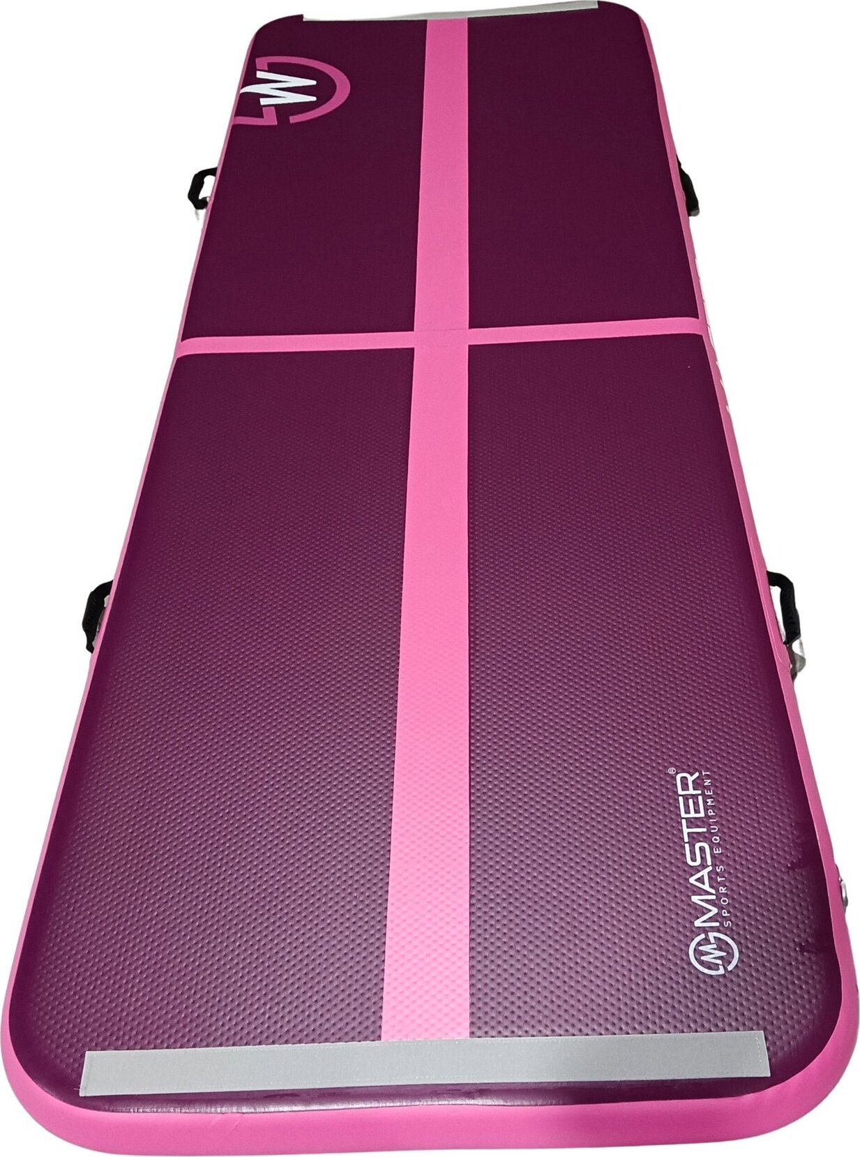 MASTER Airtrack nafukovací žinenka 200 × 100 × 10 cm, fialová ružová