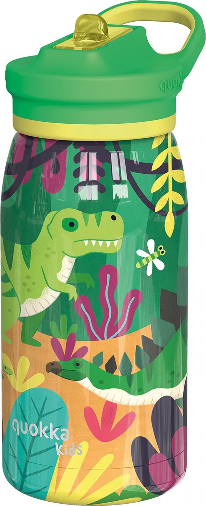 Quokka Termofľaša s náustkom Pop Kids 445 ml Dinosaurus Jungle