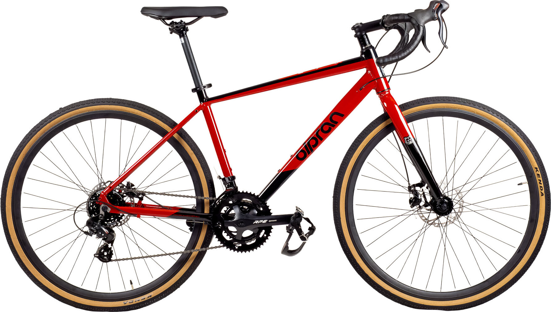 Olpran Gravel Ursus Arctos basic L červená/čierna