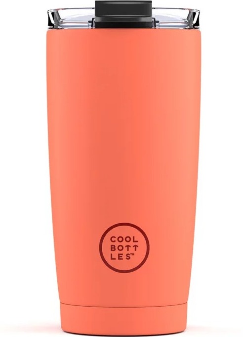 Cool Bottles Pastel Coral, trojvrstvový, 550 ml