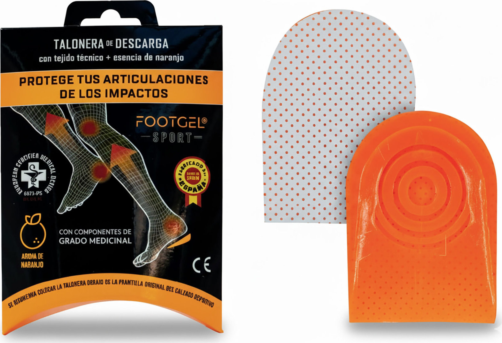 Footgel Gélové podpätenky HEEL PAD