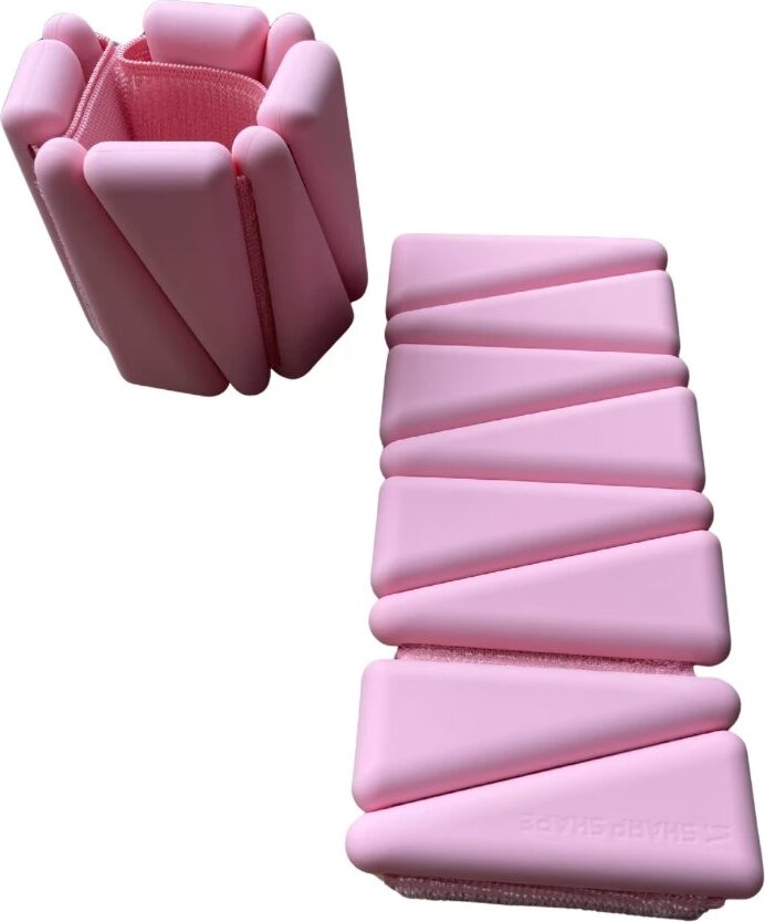 Sharp Shape Silikónové závažie 2× 0,5 kg ružové