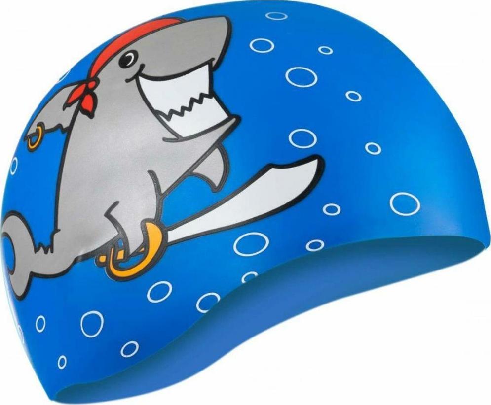 Aqua-Speed Detská plavecká čiapka Kiddie Žralok