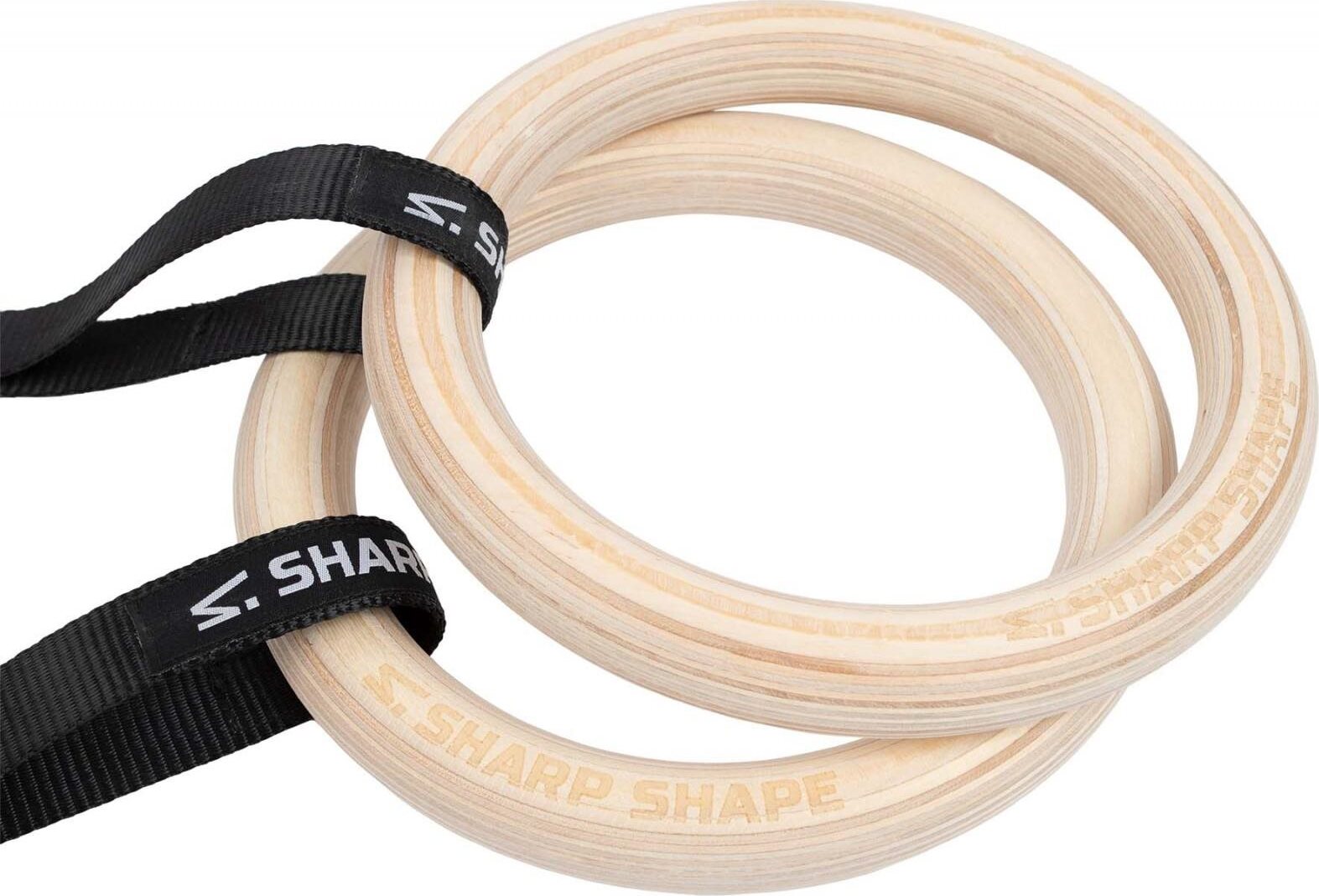 Sharp Shape Gymnastic rings wood