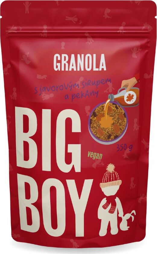 BIG BOY Granola s javorovým sirupom 350 g