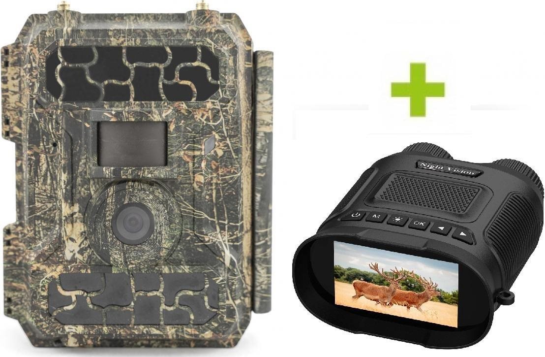 Fotopasca OXE Panther 4G a binokulárne nočné videnie OXE DV29 + 32 GB SD karta
