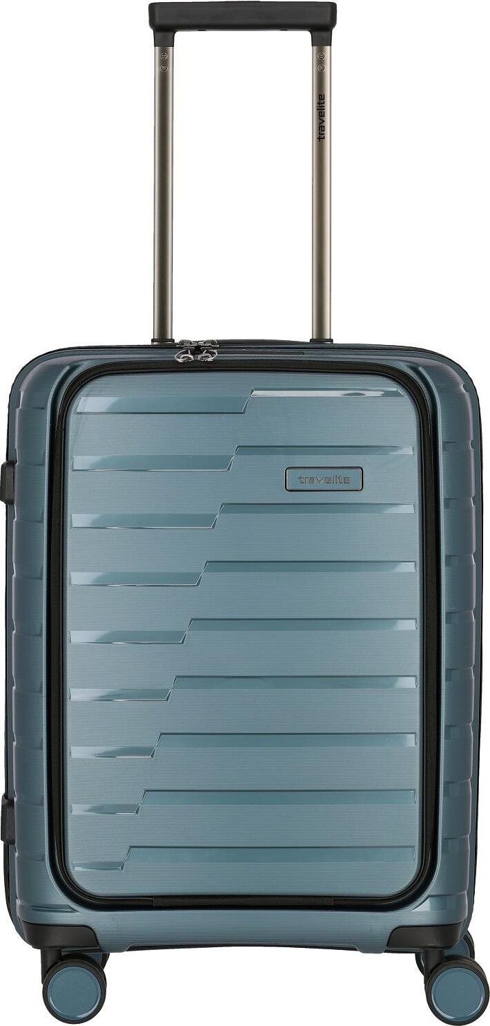 Travelite Air Base 4W S Front pocket Ice blue