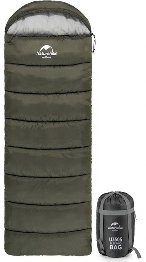Naturehike U-serie spacák U250 1500 g – zelený