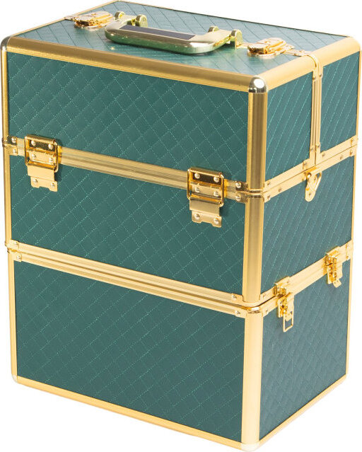 APT CA24A Kozmetický kufrík XXL 41,5 × 35 × 23,5 cm, zelený