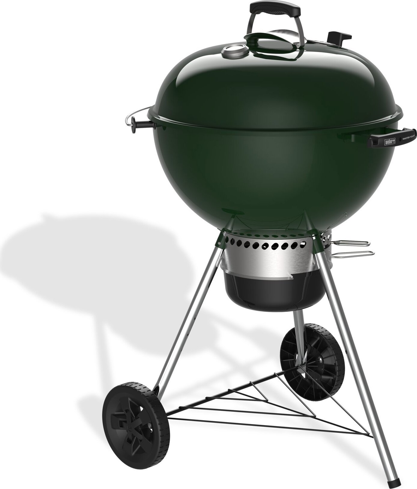 WEBER Gril na drevo a uhlie Master-Touch GBS C-5755 priemer 57 cm, Racing Green