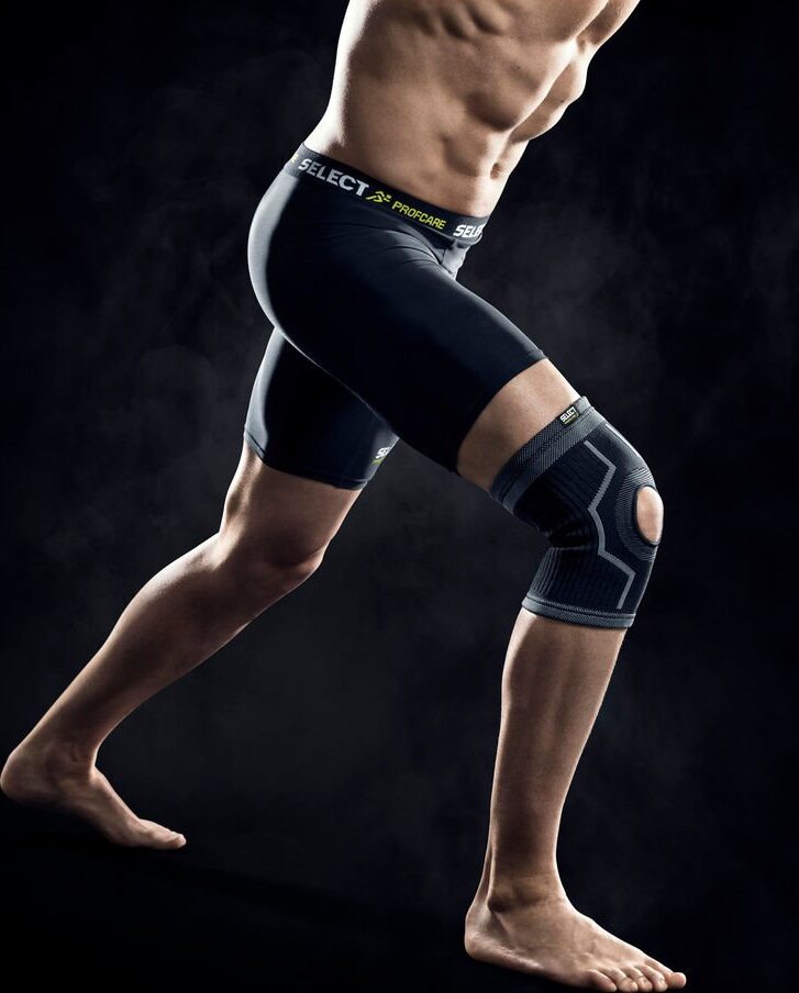 SELECT Elastic Knee support w/hole veľ. L