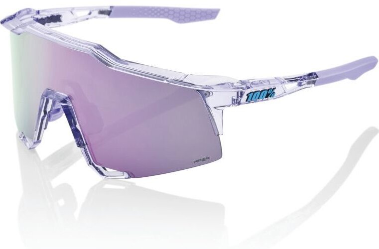 100% Speedlab Speedcraft Polished Translucent Lavender HiPER Lavender Mirror Lens